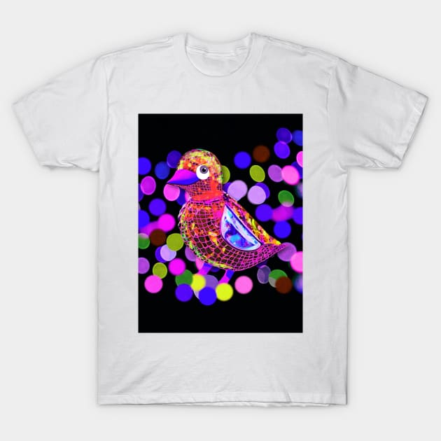 Electro Net Bird T-Shirt by KC Morcom aka KCM Gems n Bling aka KCM Inspirations